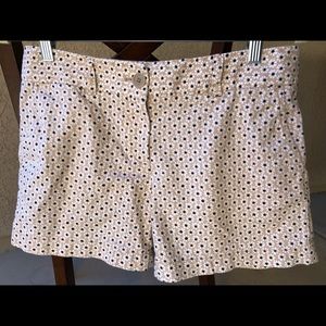 LOFT floral shorts size 4